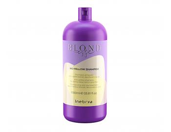 ampon proti lutm odleskm Inebrya Blondesse No-Yellow Shampoo - 1000 ml
