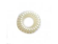 Spirlov plastov gumika do vlas pr.3,5 cm - bl perle