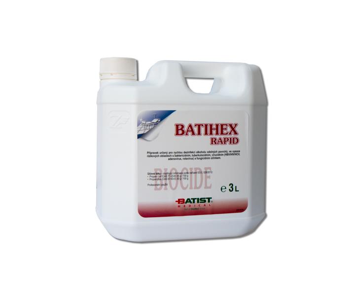Batihex Rapid pro dezinfekci povrch - 3 l -  expirace