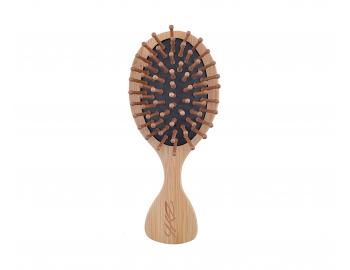 Bambusov masn kart na vlasy Detail - Hair style Bamboo Brush - 13,7 x 5,8 cm