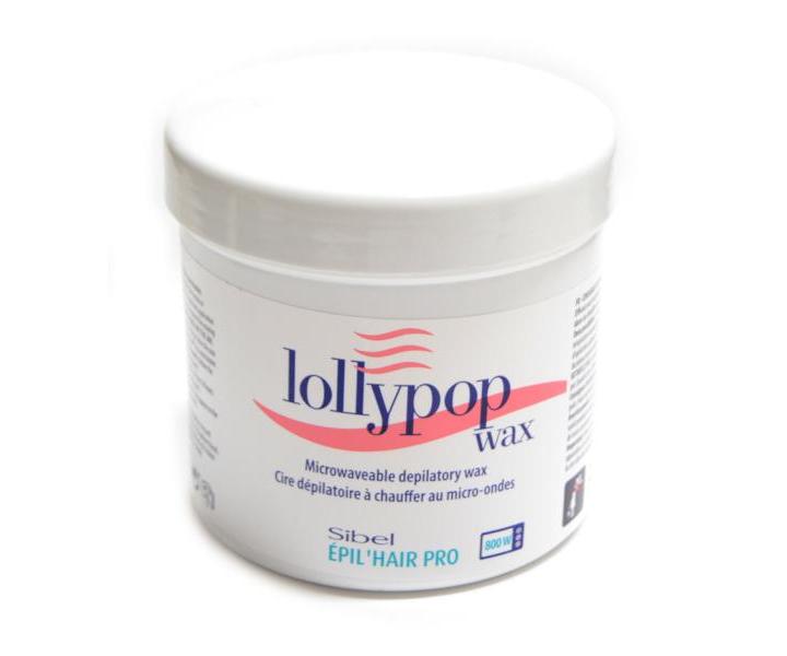 Depilan vosk do mikrovlnn trouby Sibel Lollypop - 400 ml