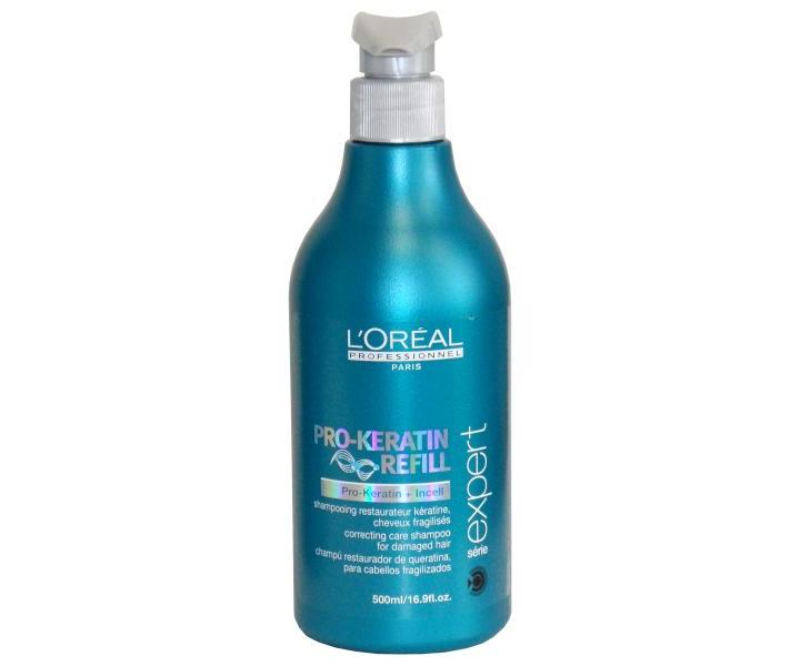 Loral ampon Pro-Keratin Refill pro oslaben vlasy - 500 ml