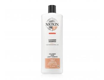 ampon pro mrn dnouc barven vlasy Nioxin System 3 Cleanser Shampoo - 1000 ml