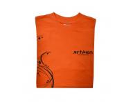 Artgo Bavlnn triko s krtkm rukvem - oranov, vel.L (bonus)