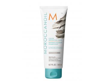 Tnujc maska na vlasy Moroccanoil Color Depositing - Platinum, 200 ml