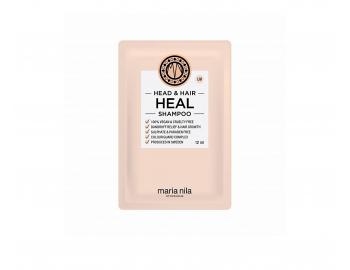 ampon pro zdravou vlasovou pokoku Maria Nila Head & Hair Heal Shampoo - 12 ml