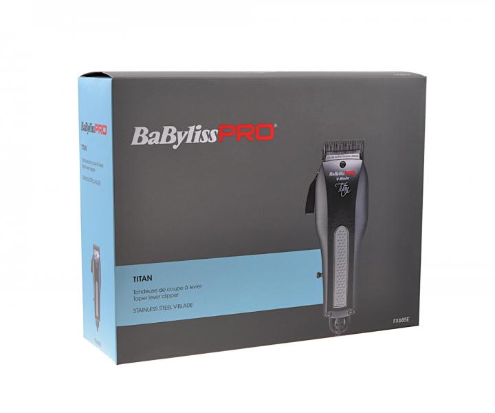 BaByliss Pro Strojek na vlasy FX685E + dezinfekn sprej