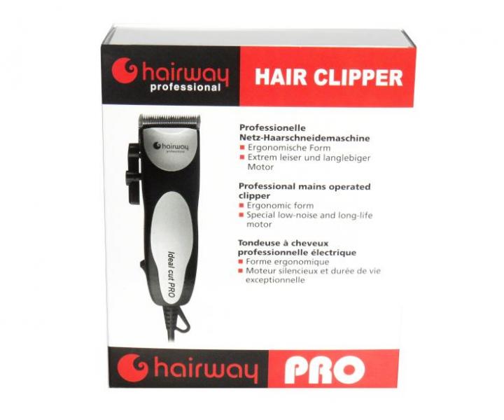 Hairway Strojek na vlasy Ideal Cut Pro + ehlika na vlasy 25 x 95 mm