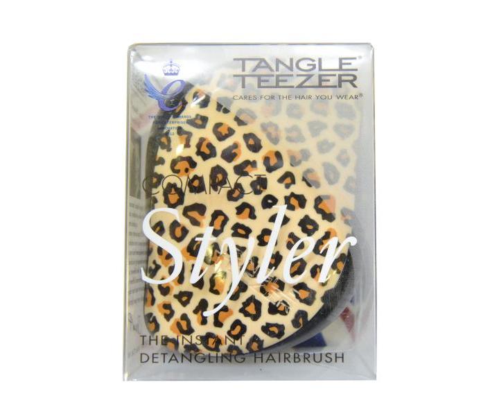 Tangle Teezer Compact kart Leopard, hnd - pokozen obal