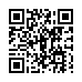 QR k�d Mila st��hac� pl�t�nka - modr� s b�l�m potiskem