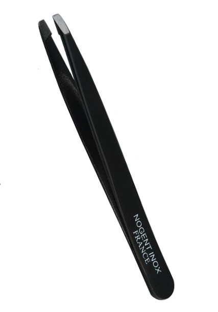 Pinzeta úzká, rovná Sibel Nogent Professional, černá - 95 mm (000146850) + dárek zdarma