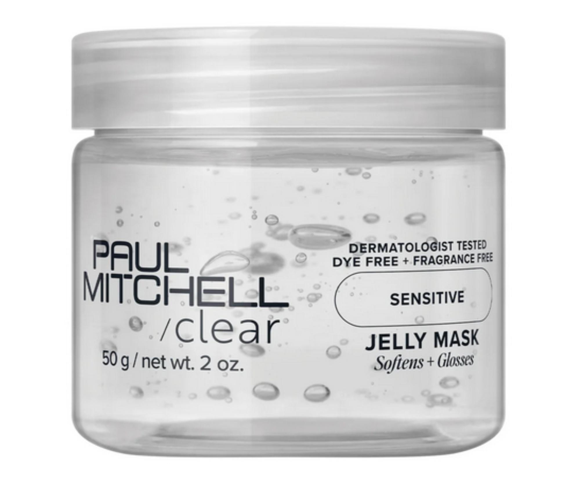 Nezatěžující hydratační maska Paul Mitchell Clear Sensitive Jelly Mask - 50 g + dárek zdarma