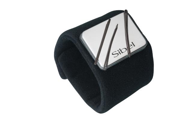 Magnetický náramek Sibel Quickystick - černý (0090055)