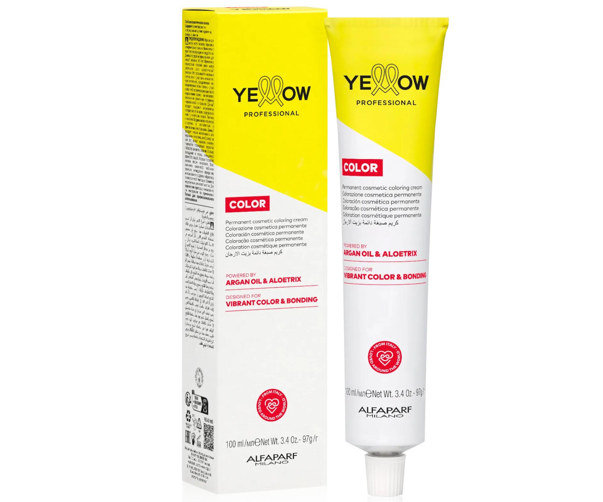 Barva na vlasy Yellow Professional Color 100 ml - mixovací odstín 1000 modrý + dárek zdarma