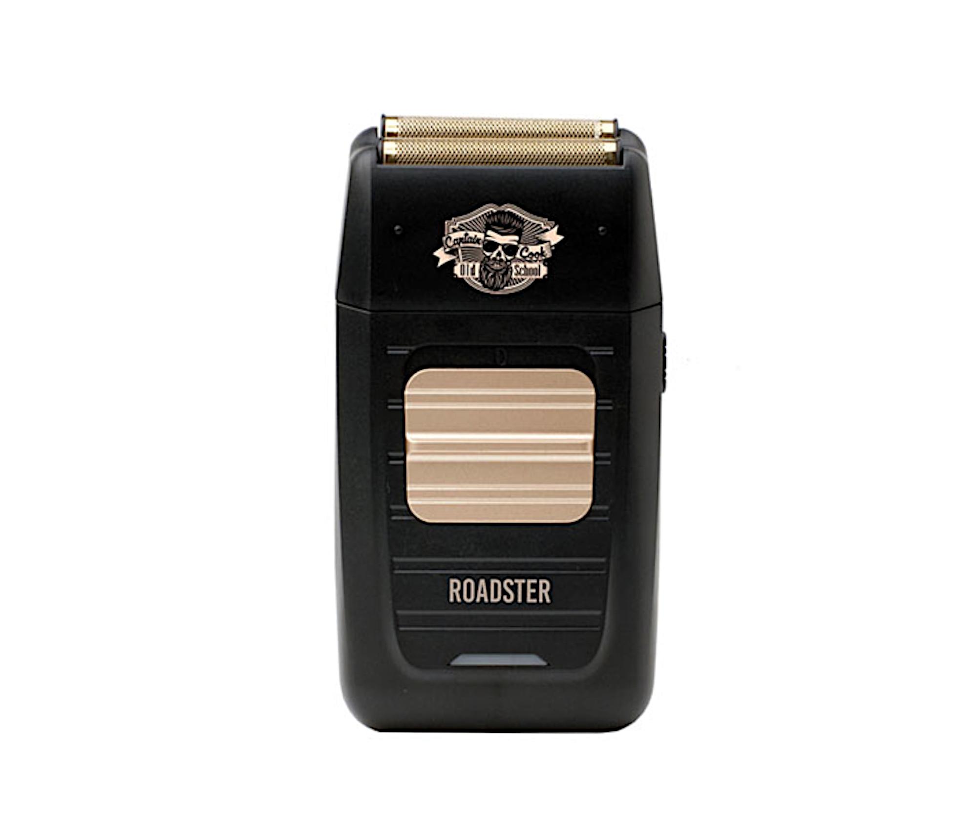 Profesionální planžetový holicí strojek Captain Cook Roadster - černý (06411) + dárek zdarma