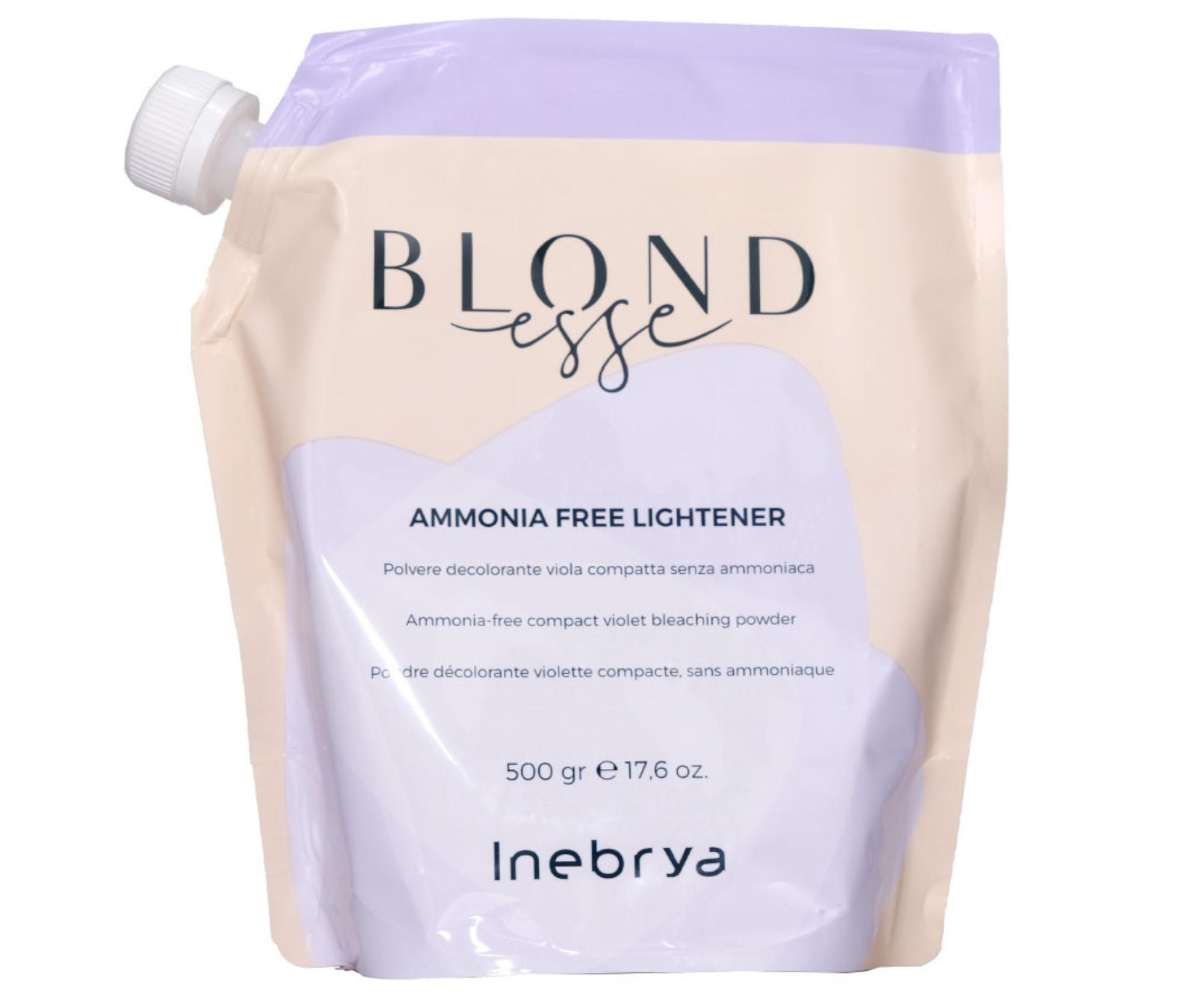 Zesvětlující pudr bez amoniaku Inebrya Blondesse Ammonia Free Lightener - 500 g + dárek zdarma
