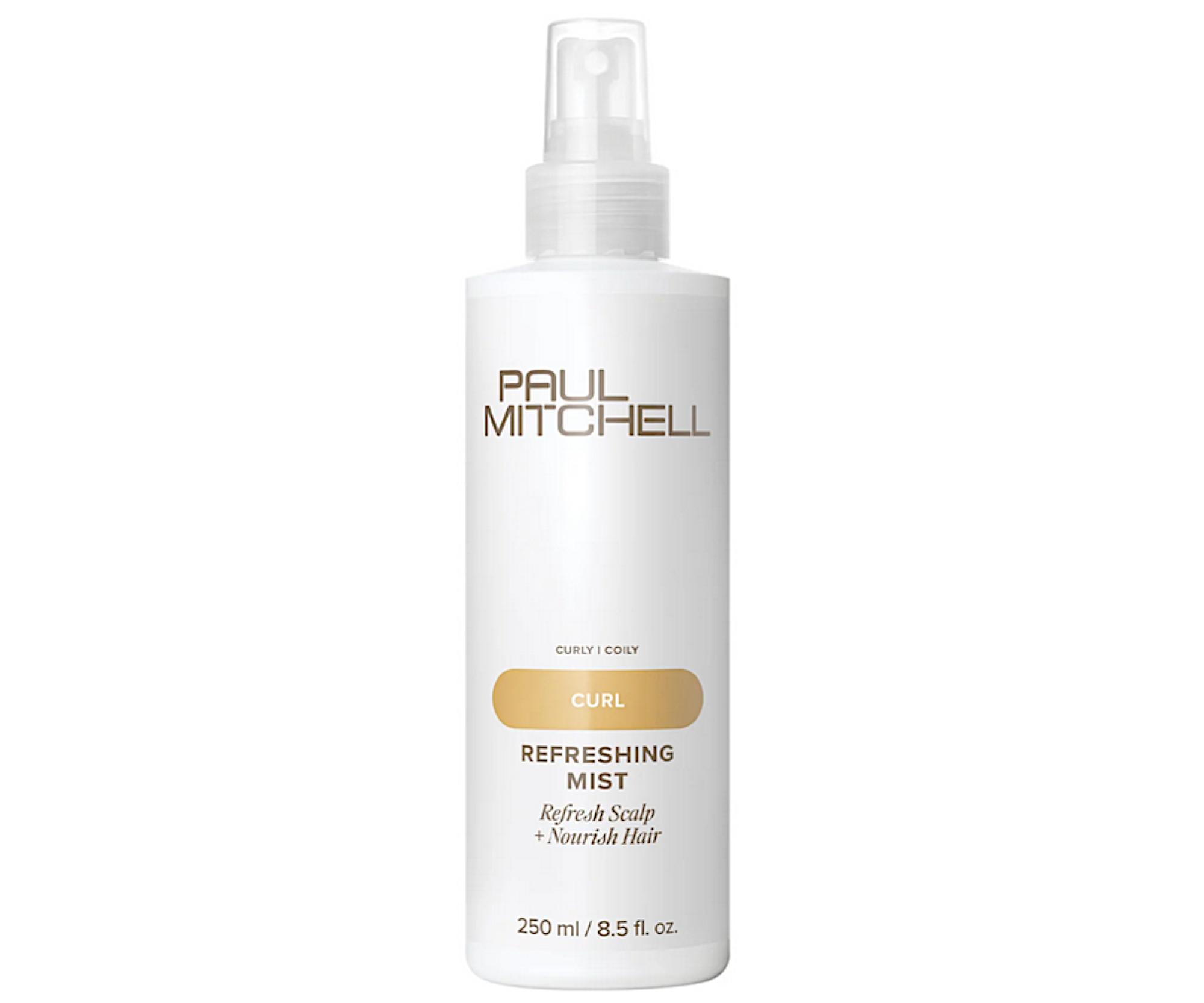 Sprej pro osvěžení pokožky a výživu vlnitých a kudrnatých vlasů Paul Mitchell Curl Refreshing Mist - 250 ml + dárek zdarma