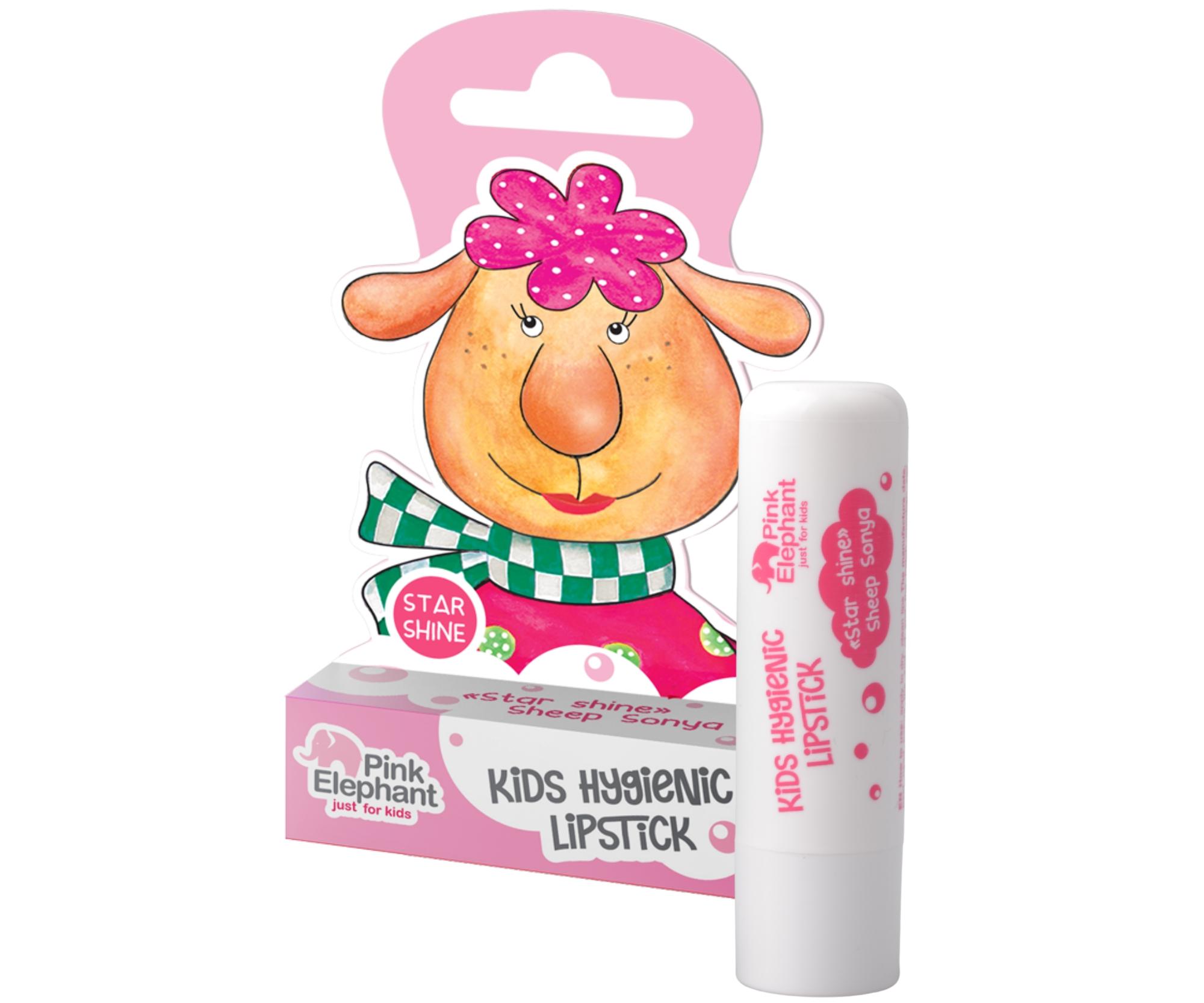 Dětský balzám na rty Pink Elephant Ovečka Sonya - 3,6 g