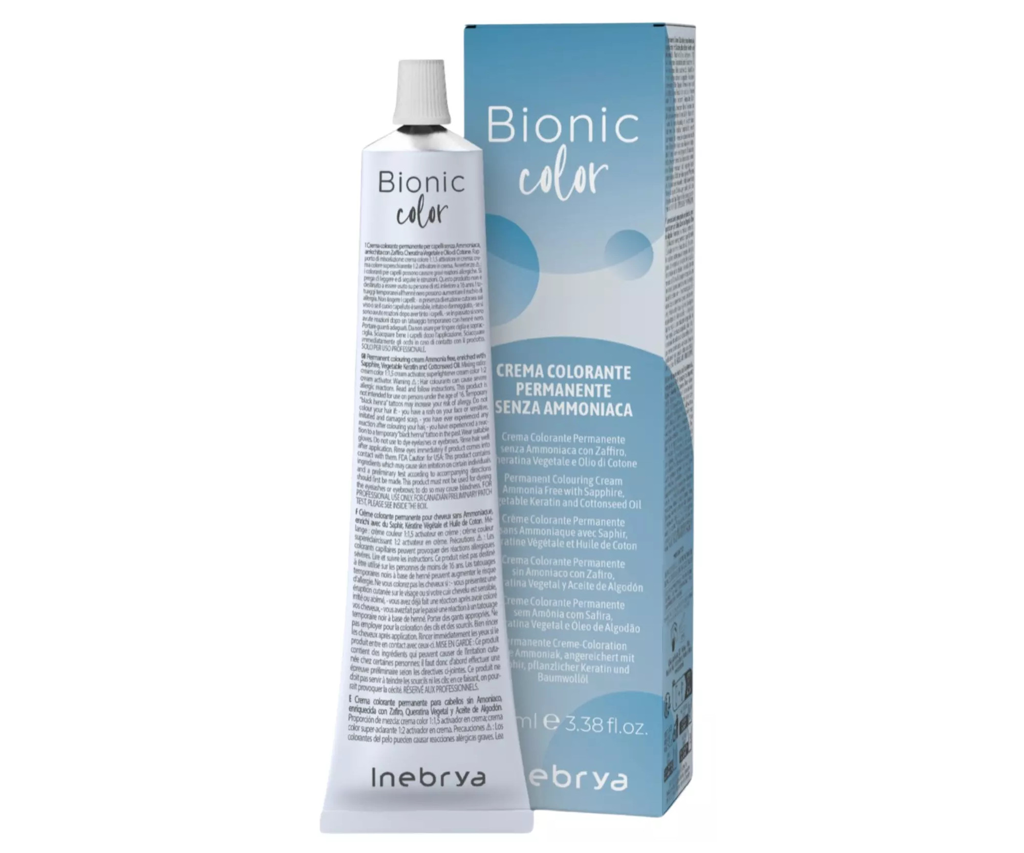Barva na vlasy Inebrya Bionic 100 ml - 8/13 světlá béžová blond (776126) + dárek zdarma