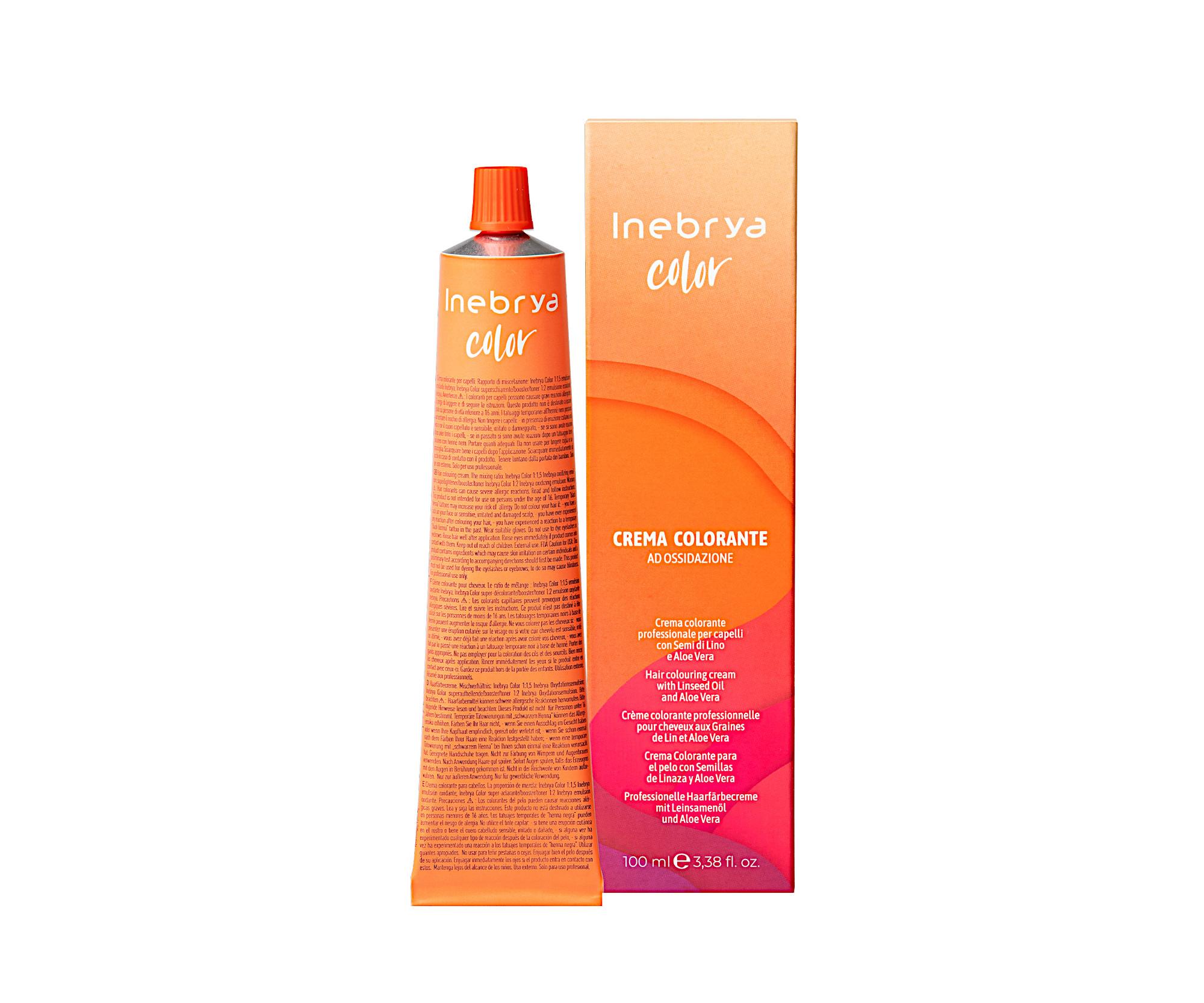 Barva na vlasy Inebrya Color 100 ml – 10/13 platinová popelavá zlatá (776403) + dárek zdarma