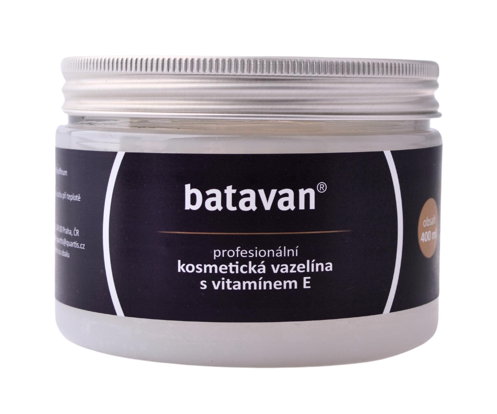 Kosmetická vazelína s vitaminem E Batavan - 400 ml + dárek zdarma