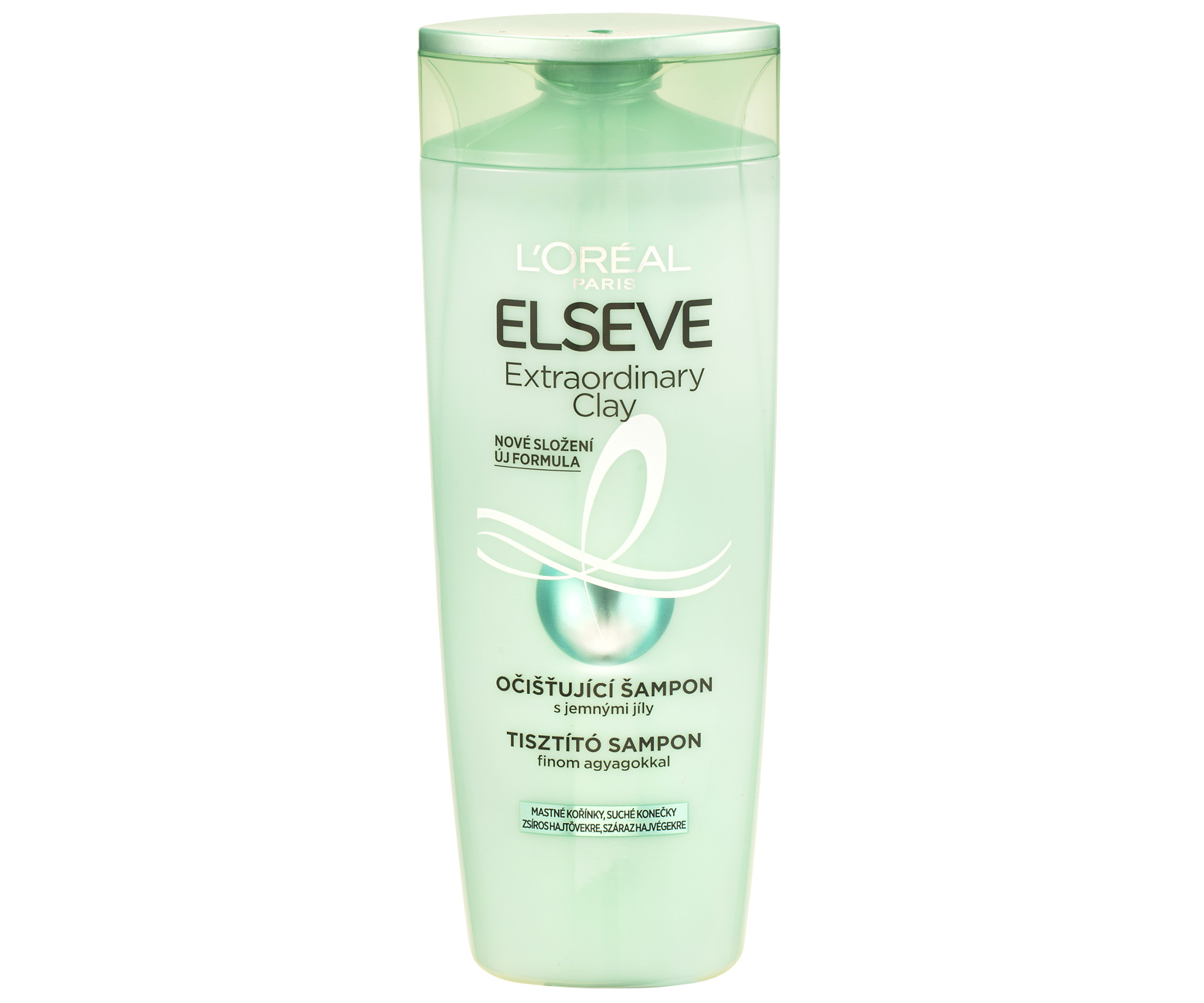 Šampon pro rychle se mastící vlasy Loréal Elseve Extraordinary Clay - 400 ml - L’Oréal Paris + dárek zdarma