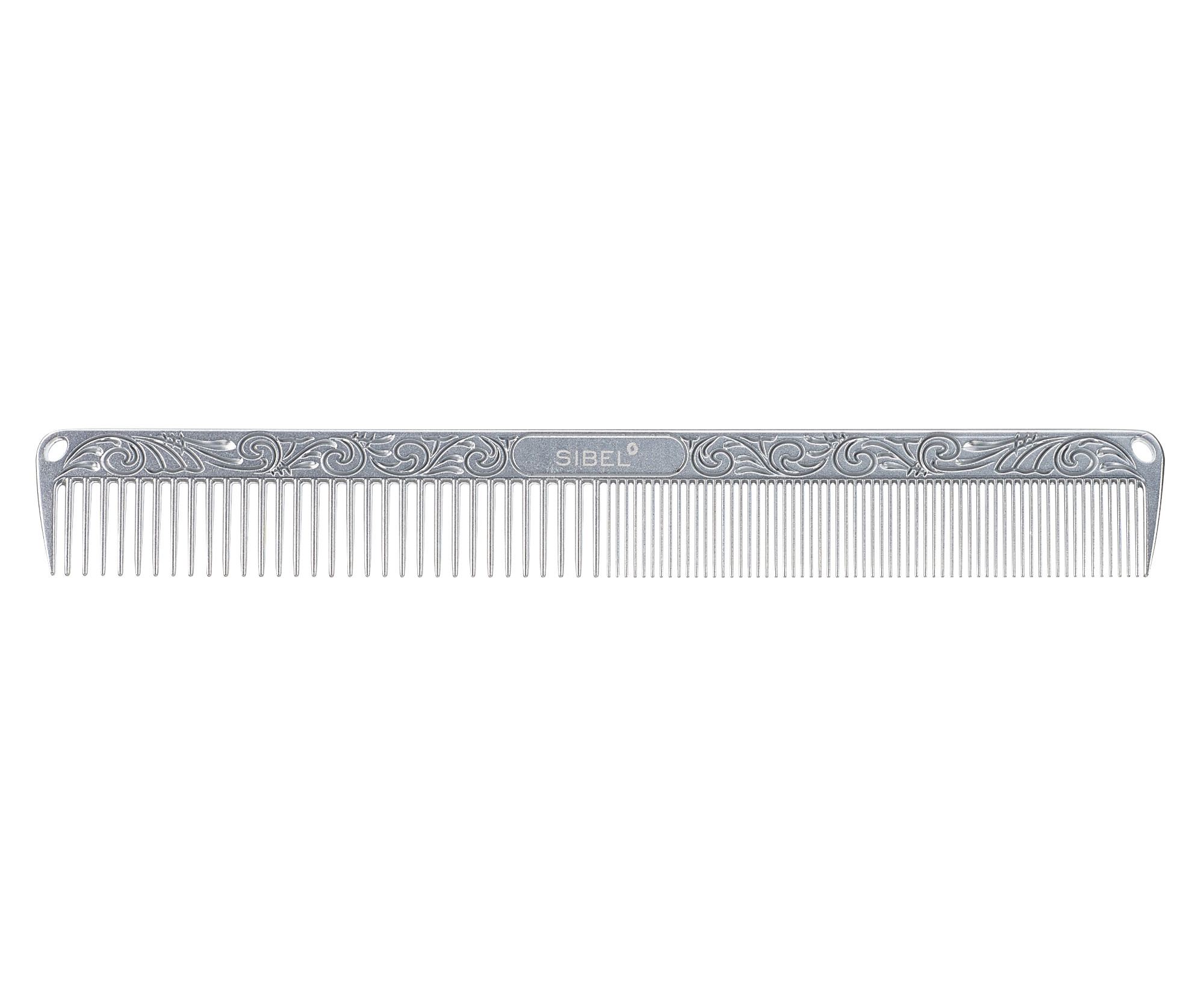 Hliníkový hřeben na stříhání Sibel Alu S - 17,8 cm (8025001) + dárek zdarma