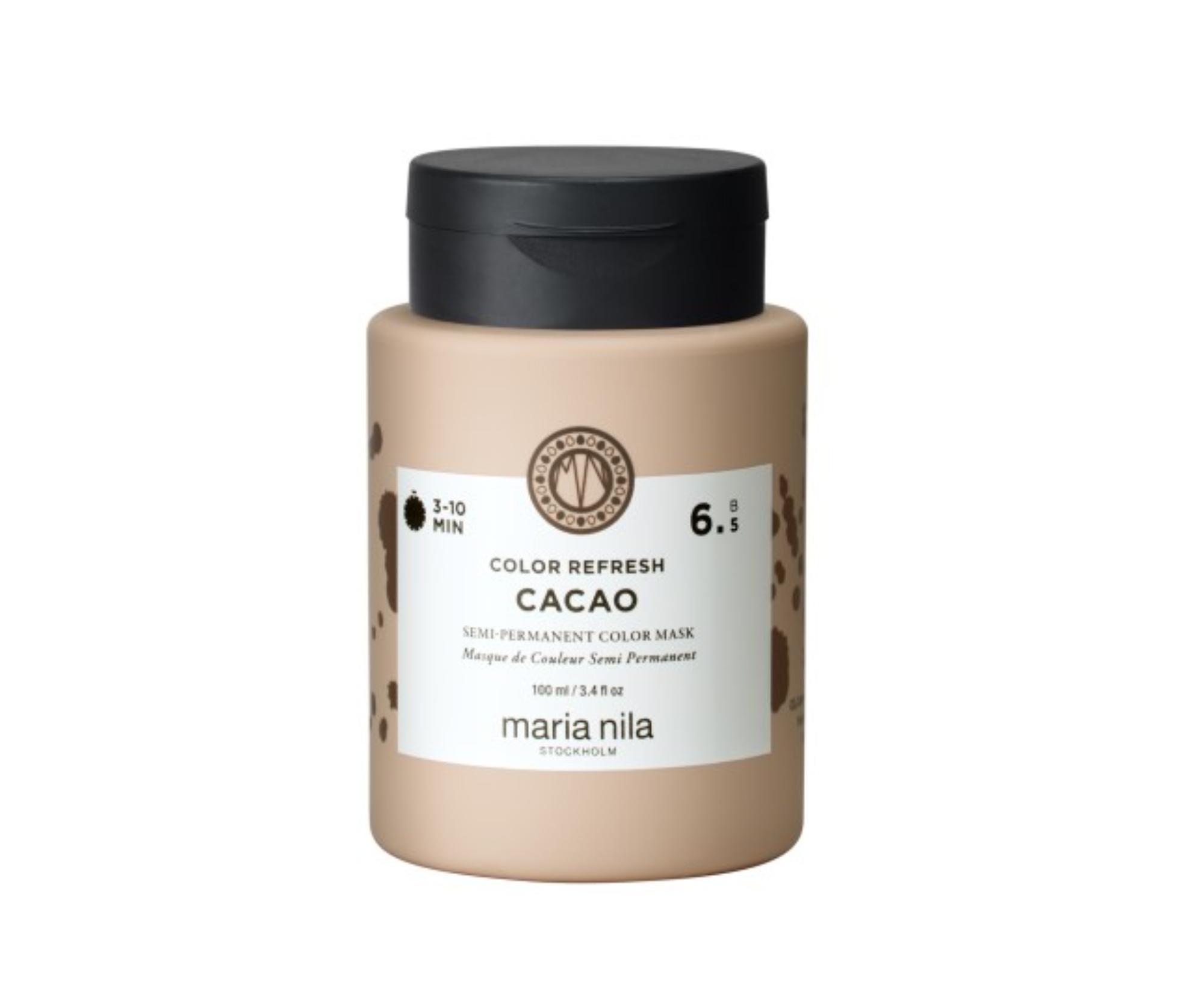 Maska pro oživení barvy vlasů Maria Nila Colour Refresh Cacao - kakaová, 100 ml + dárek zdarma