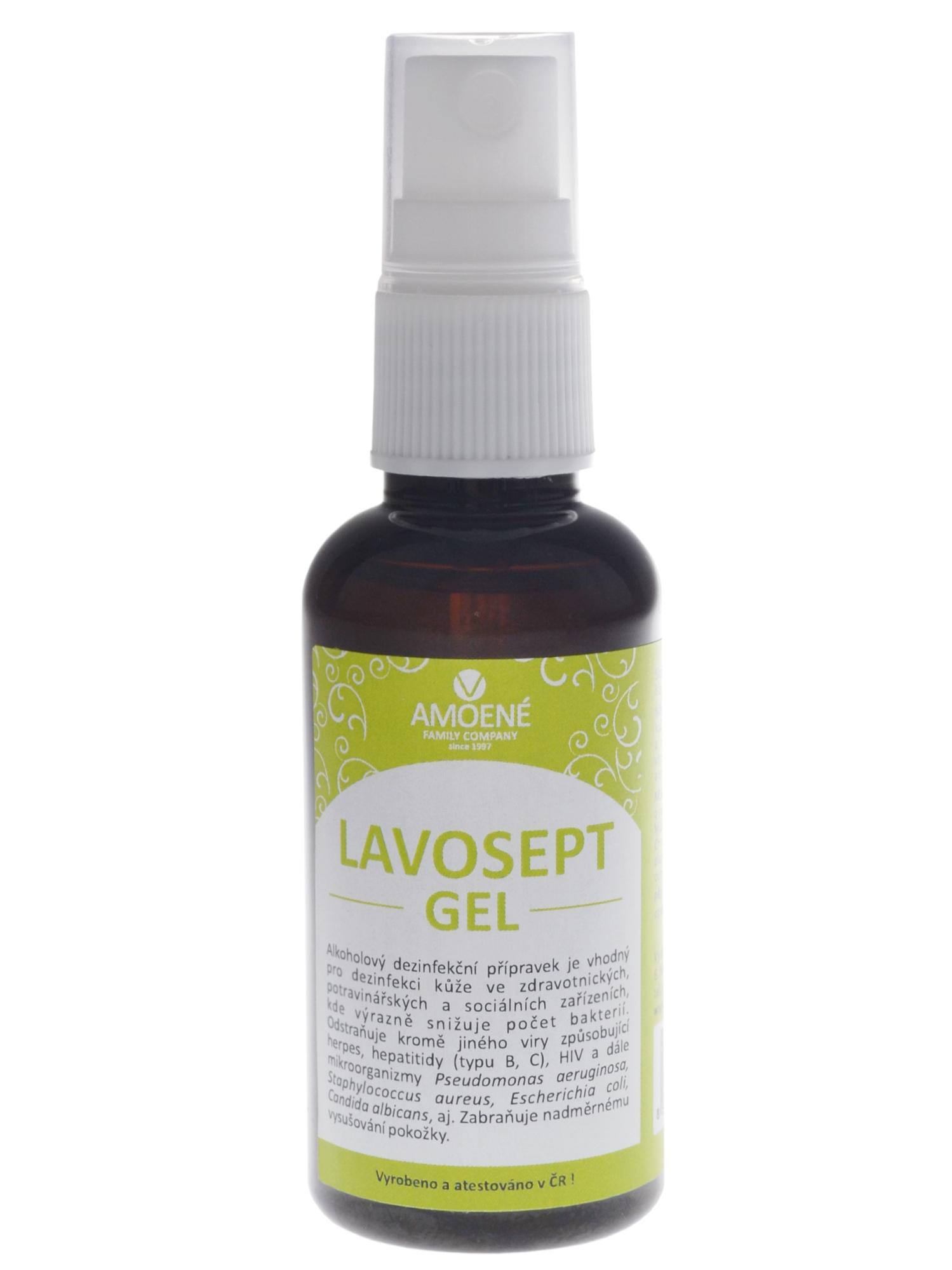 Dezinfekce na kůži Amoené Lavosept Gel - 50 ml (013104M050)