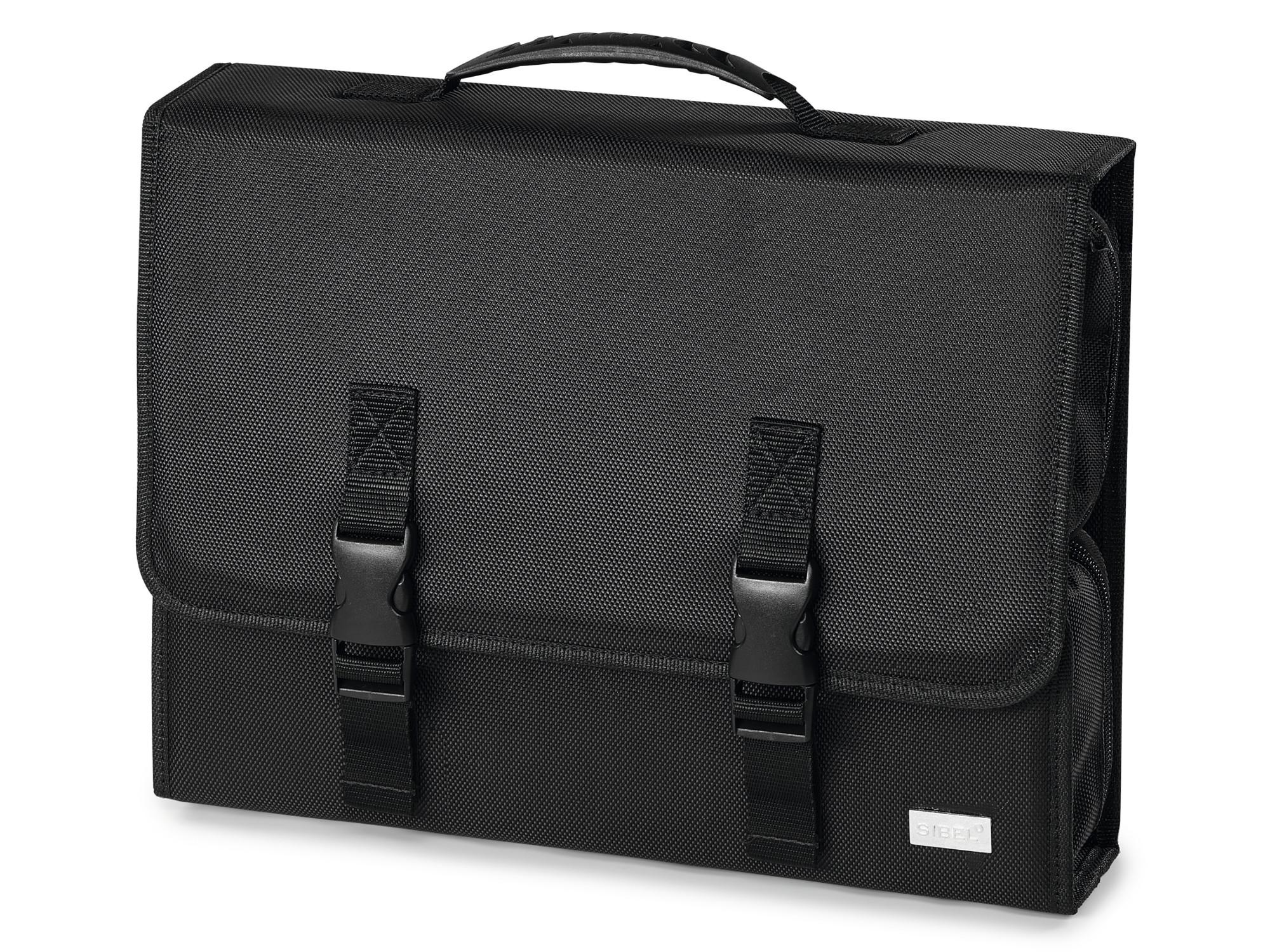 Kosmetická taška Sibel X Toolcase se zrcadlem - černá (0130760) + dárek zdarma