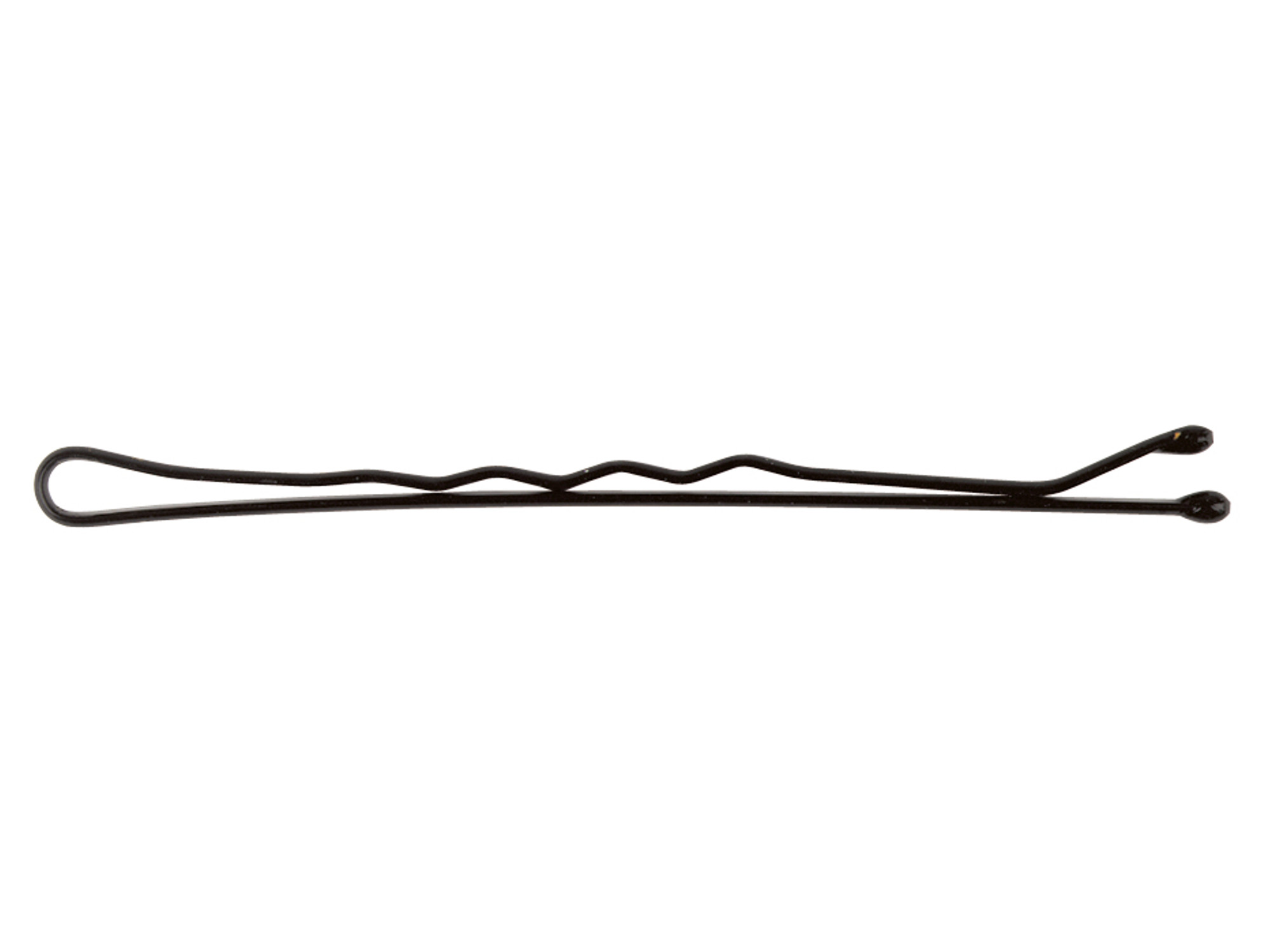 Vlnitá sponka Sibel Wavy - 7 cm, černá - 500 g (9400071-02) + dárek zdarma