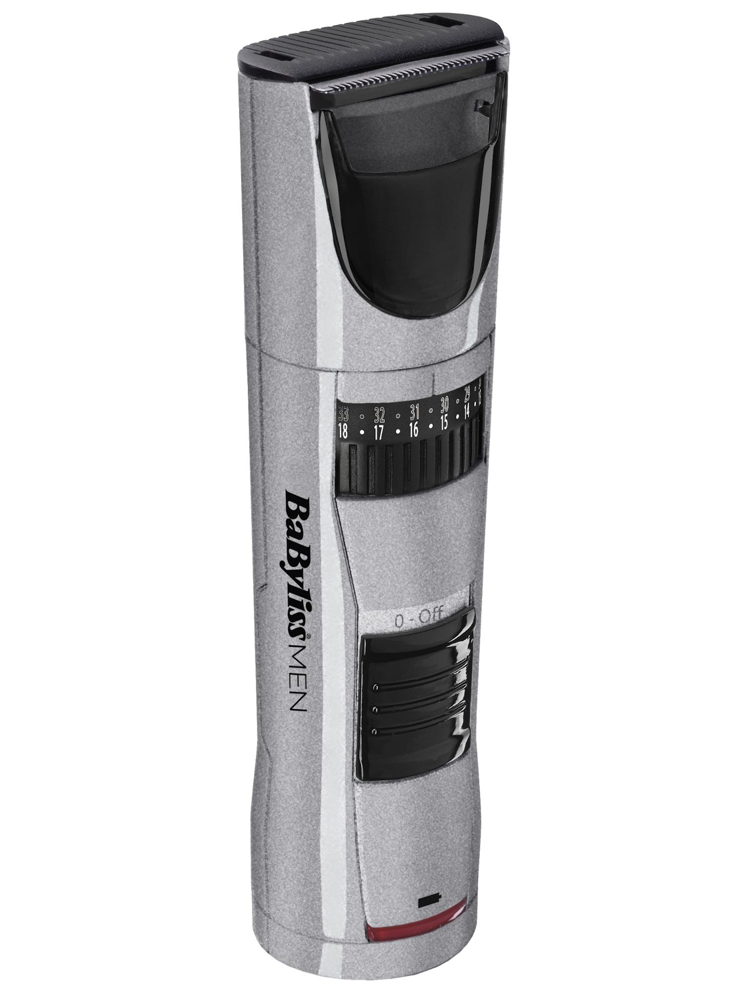 Zastřihovač vousů BaByliss T831E - stříbrný + dárek zdarma