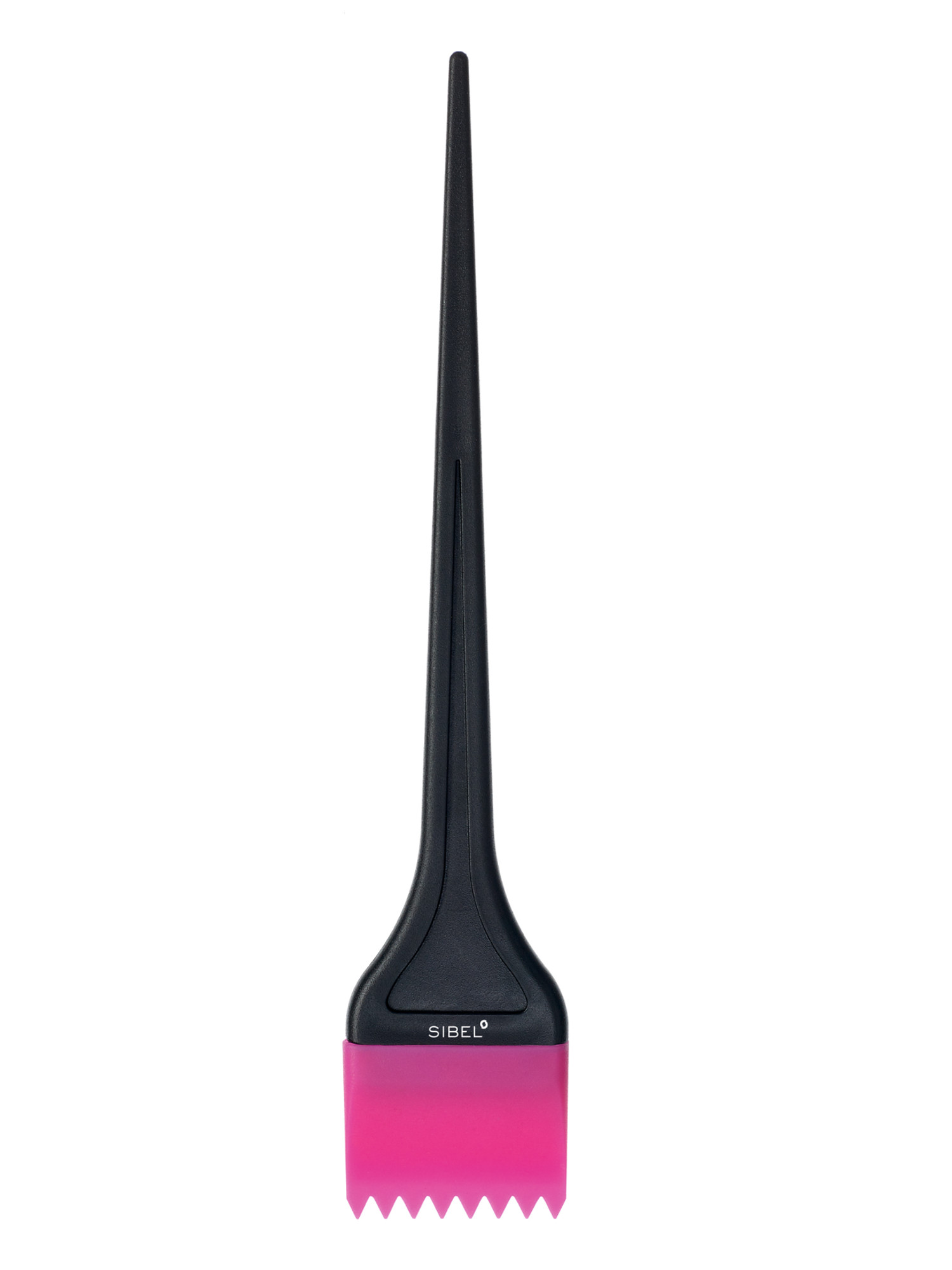 Silikonový štětec na barvení vlasů Sibel - 44 mm - vykrojená špička (8450208)