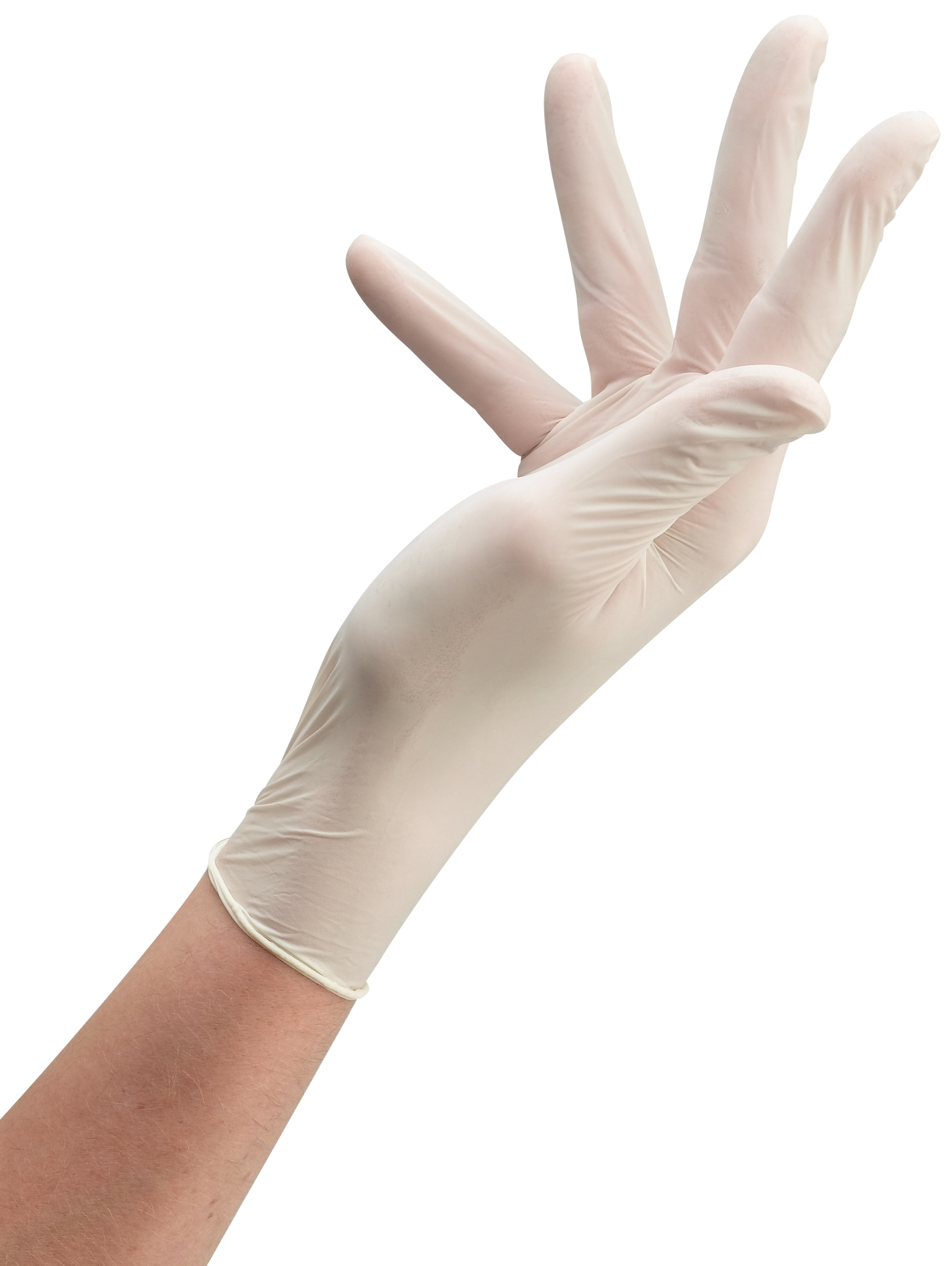 Latexové rukavice pro kadeřníky Sibel Clean All 100 ks - bílé velikosti M (093200155) + dárek zdarma