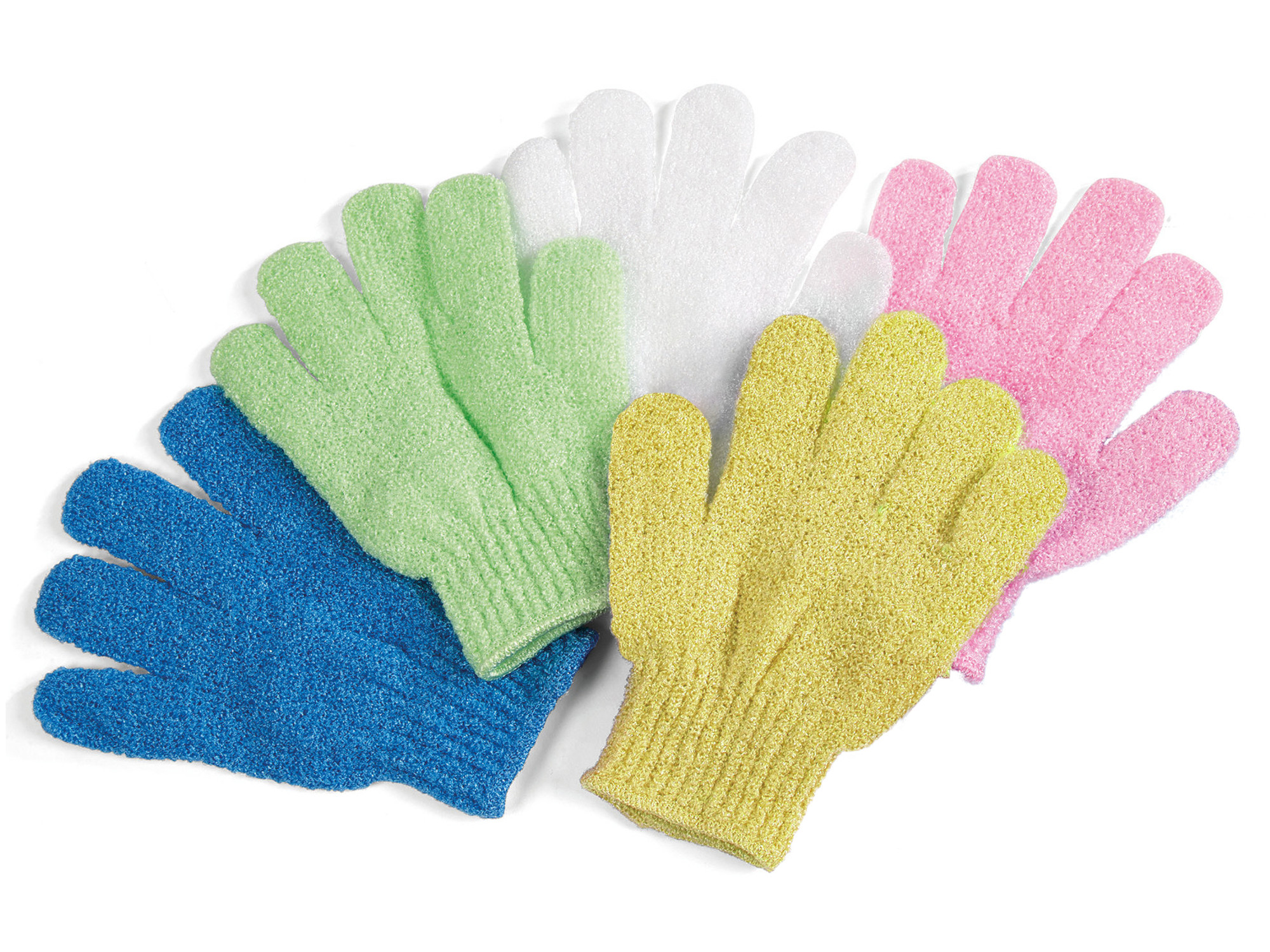 Koupelové exfoliační rukavice Sibel Baleno - různé barvy - 1 pár (0906041)