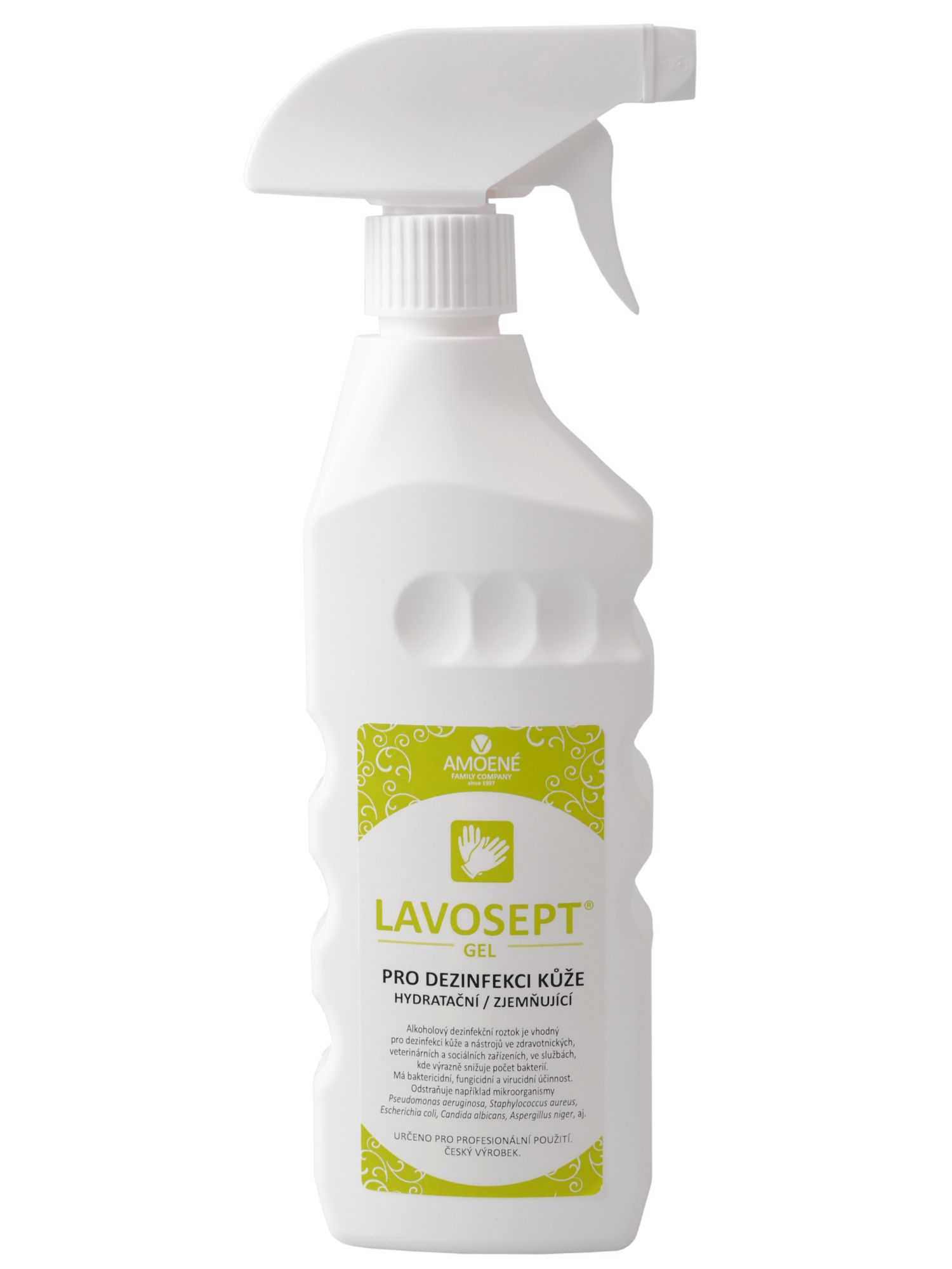 Dezinfekce na kůži Amoené Lavosept Gel - 500 ml (013104M500) + dárek zdarma