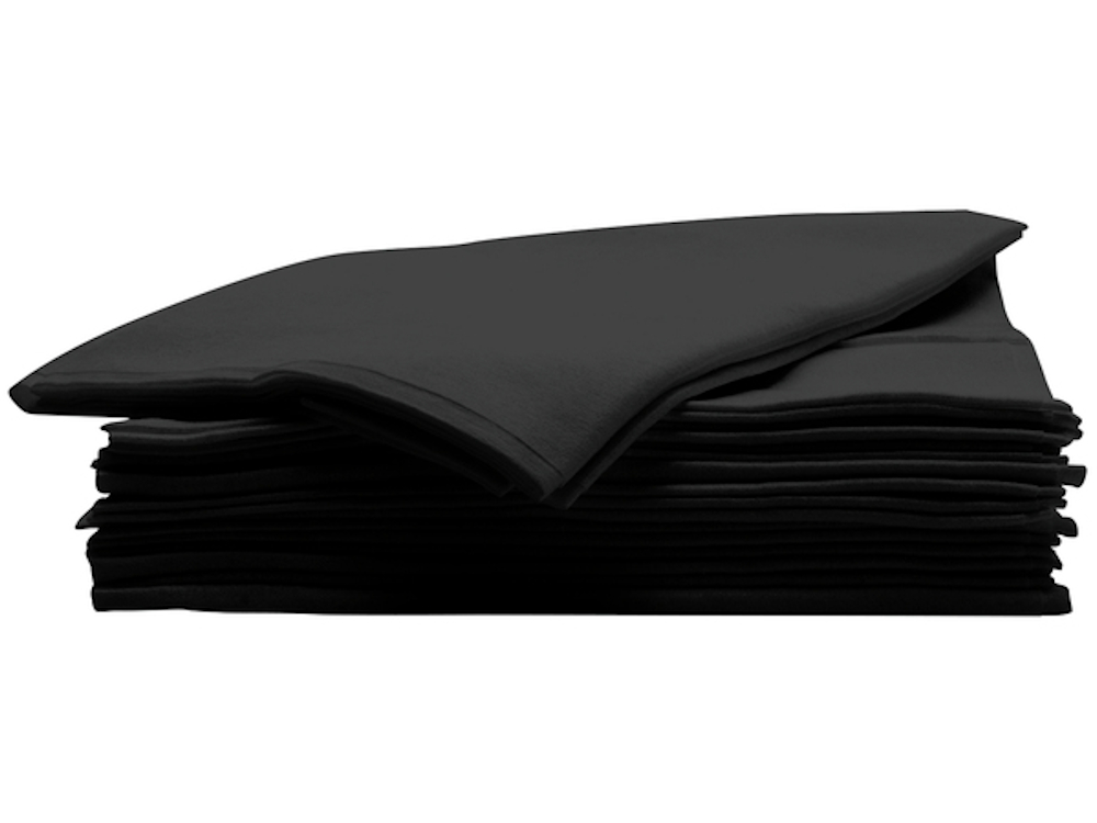 Jednorázový ručník Sibel Absorb a Dry - 50 ks - černý (340070002) + DÁREK ZDARMA