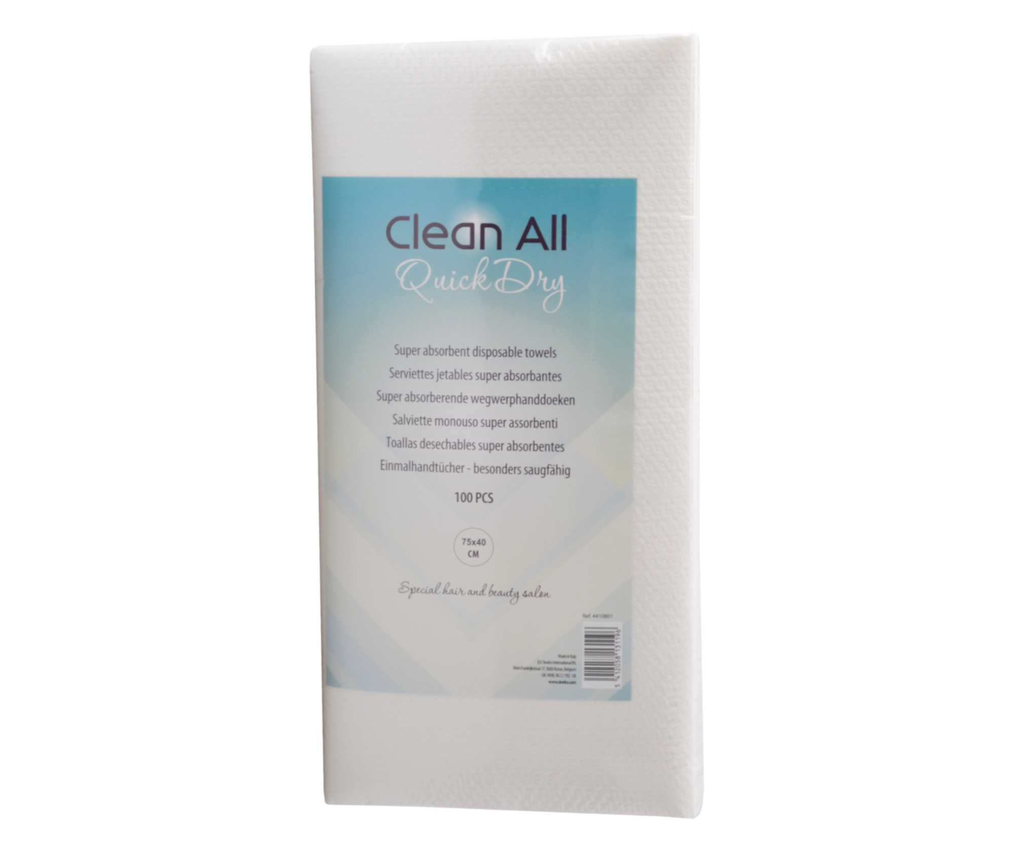 Jednorázový ručník Sibel Clean All Quick Dry 40 x 75 cm - 100 ks (4410801) + dárek zdarma