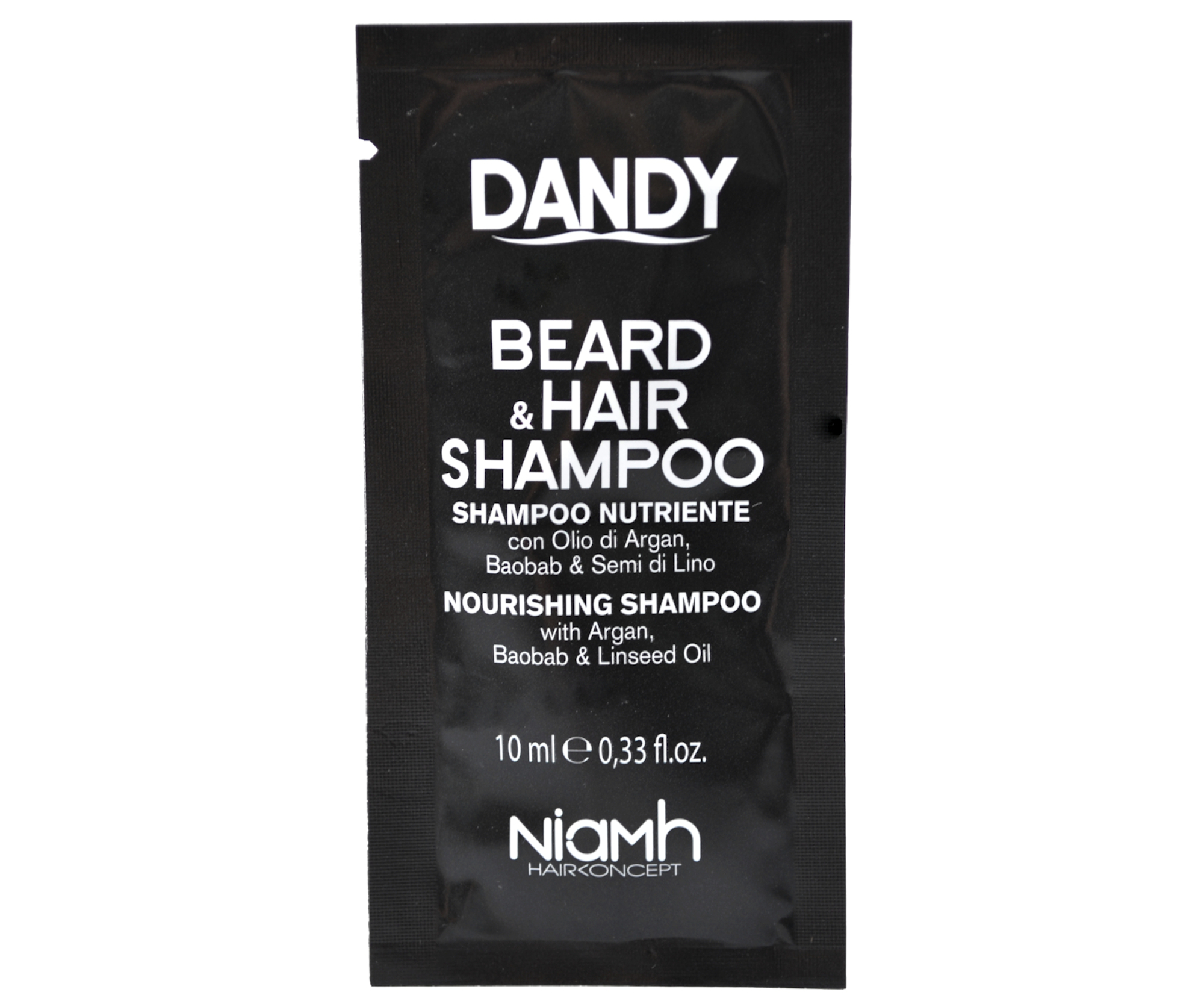 Šampon pro šetrné mytí vlasů a vousů Dandy Beard a Hair - 10 ml (OPUB1192)