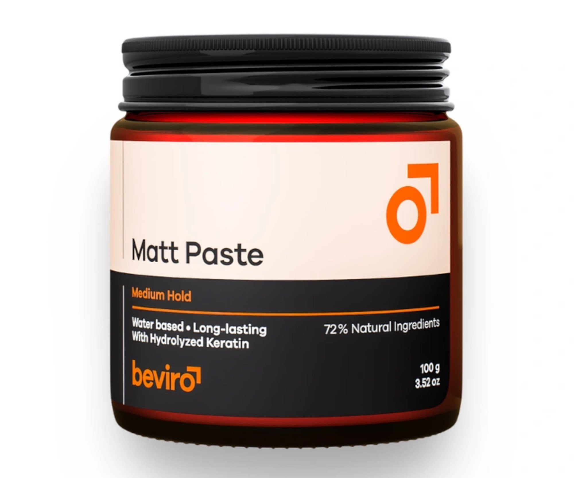 Matující pasta na vlasy se střední fixací Beviro Matt Paste Medium Hold - 100 g (BV306) + dárek zdarma