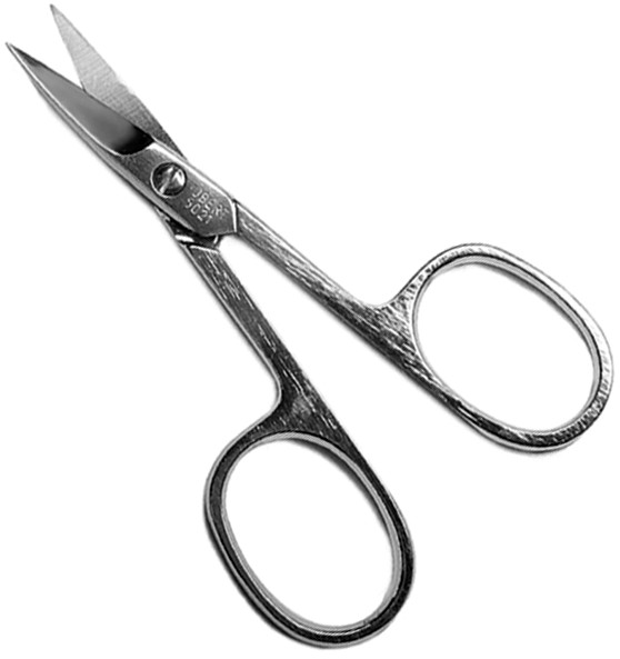 Nůžky na nehty Hairway 16521 - 92 mm, zahnuté + dárek zdarma