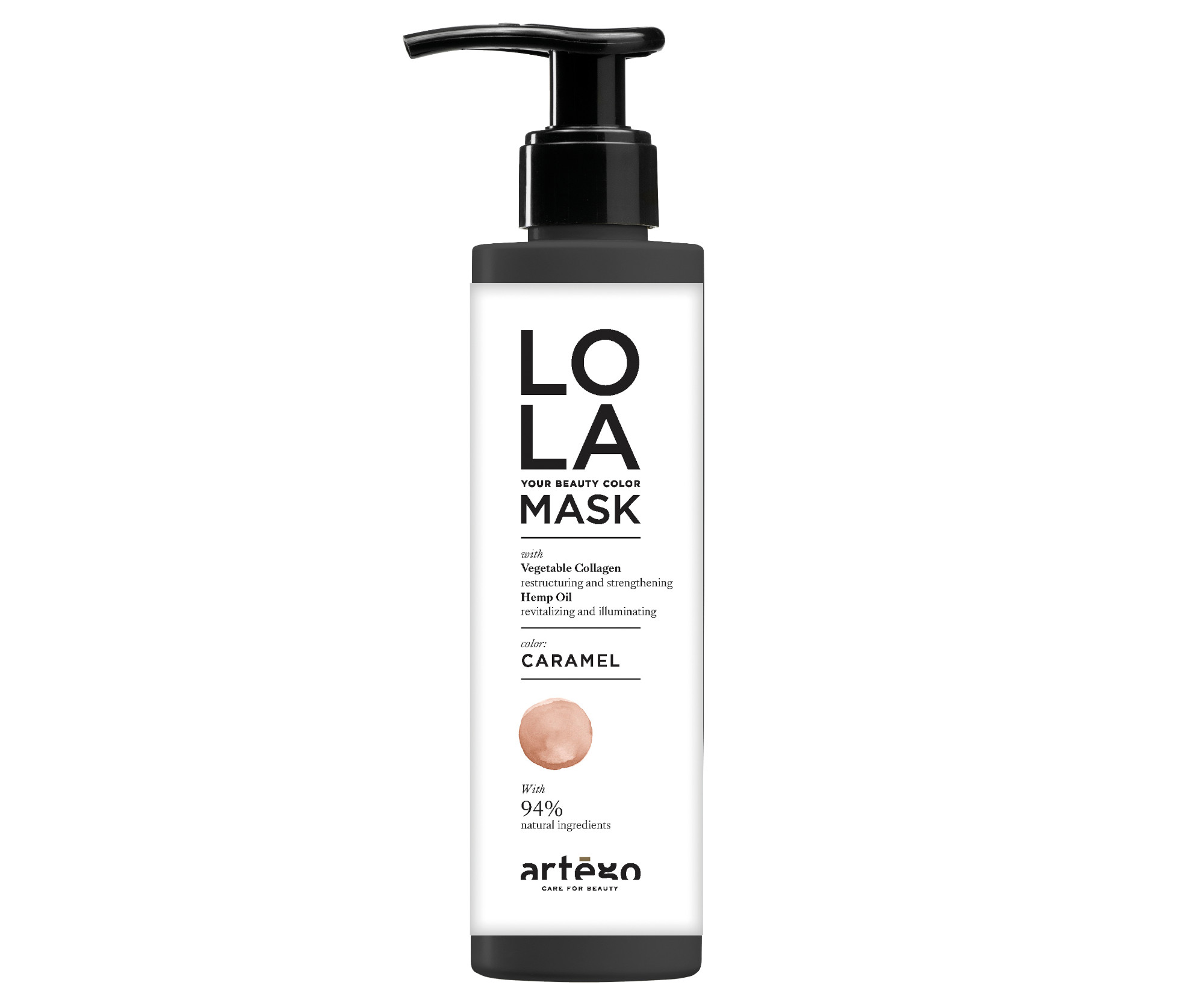 Tónující maska na vlasy Artégo LoLa Caramel - 200 ml (0165207) + dárek zdarma