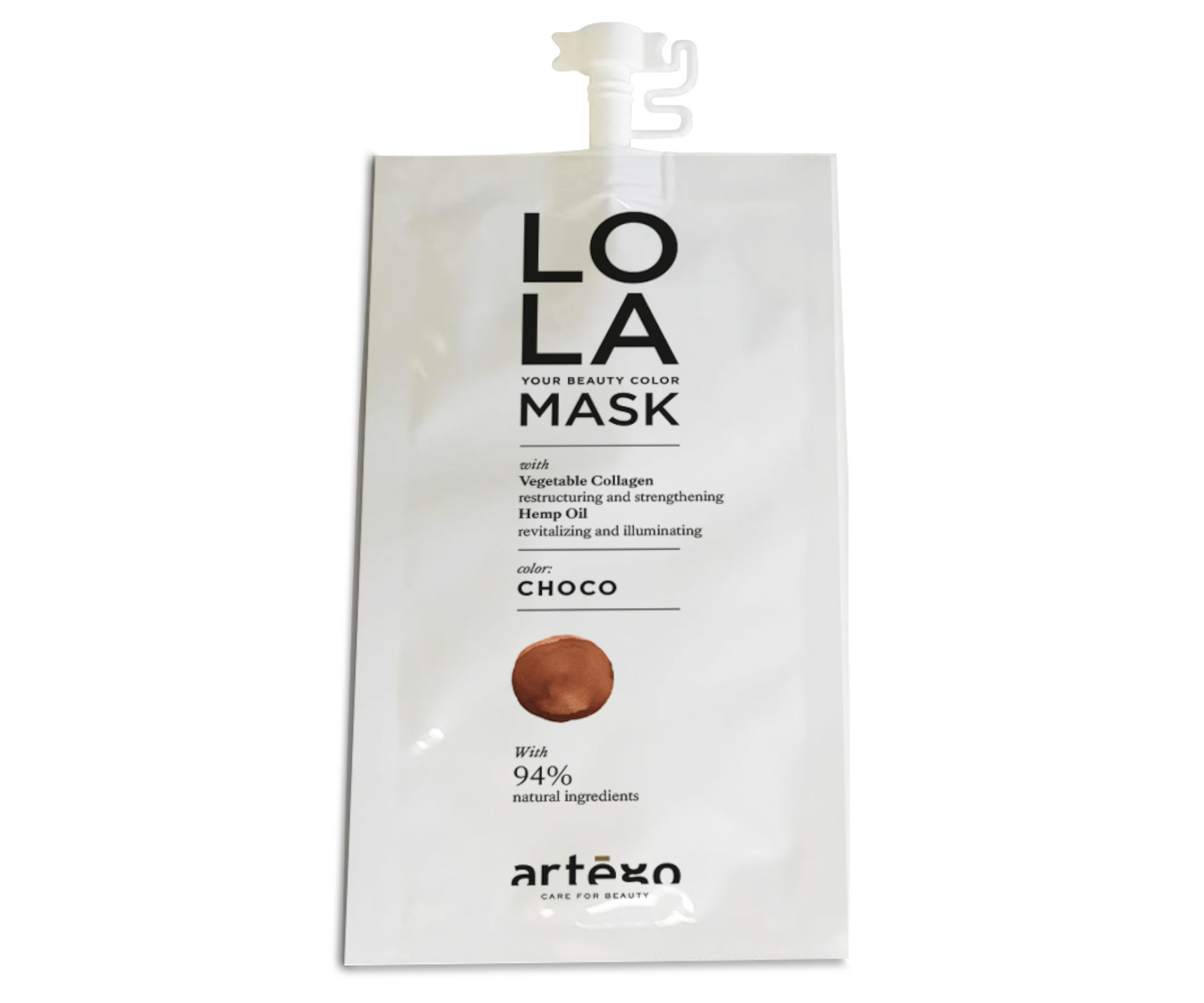 Tónující maska na vlasy Artégo LoLa Choco - 20 ml (0165214)