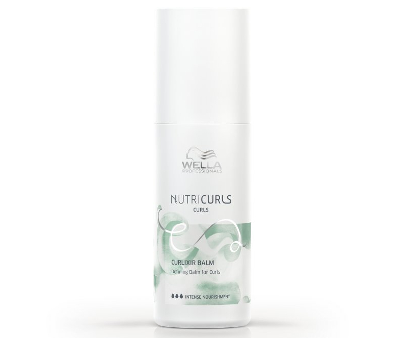 Bezoplachový balzám pro kudrnaté vlasy Wella NutriCurls Curlixir Balm - 150 ml (99240044505) + dárek zdarma