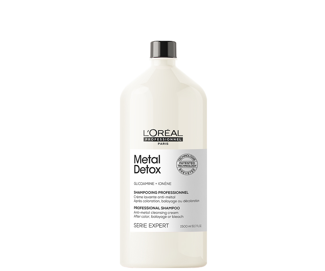 Šampon pro barvené a poškozené vlasy Loréal Professionnel Serie Expert Metal Detox - 1500 ml - L’Oréal Professionnel + DÁREK ZDARMA