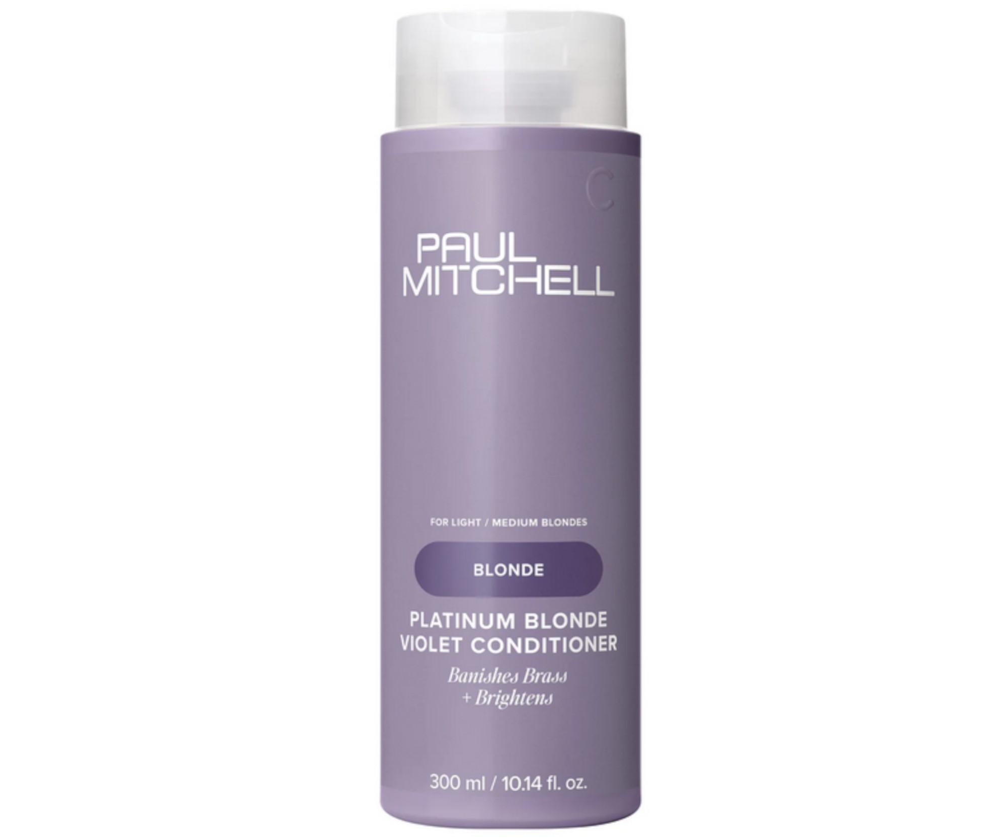 Neutralizační kondicionér pro blond a melírované vlasy Paul Mitchell Blonde Platinum Blonde Violet Conditioner - 300 ml + dárek zdarma