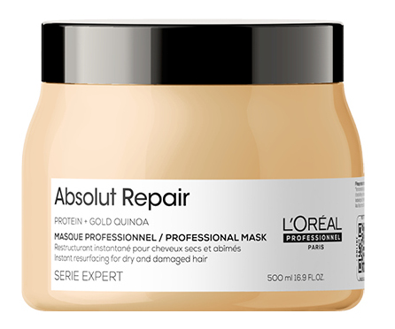 Regenerační maska pro poškozené vlasy Loréal Professionnel Serie Expert Absolut Repair - 500 ml - L’Oréal Professionnel + DÁREK ZDARMA