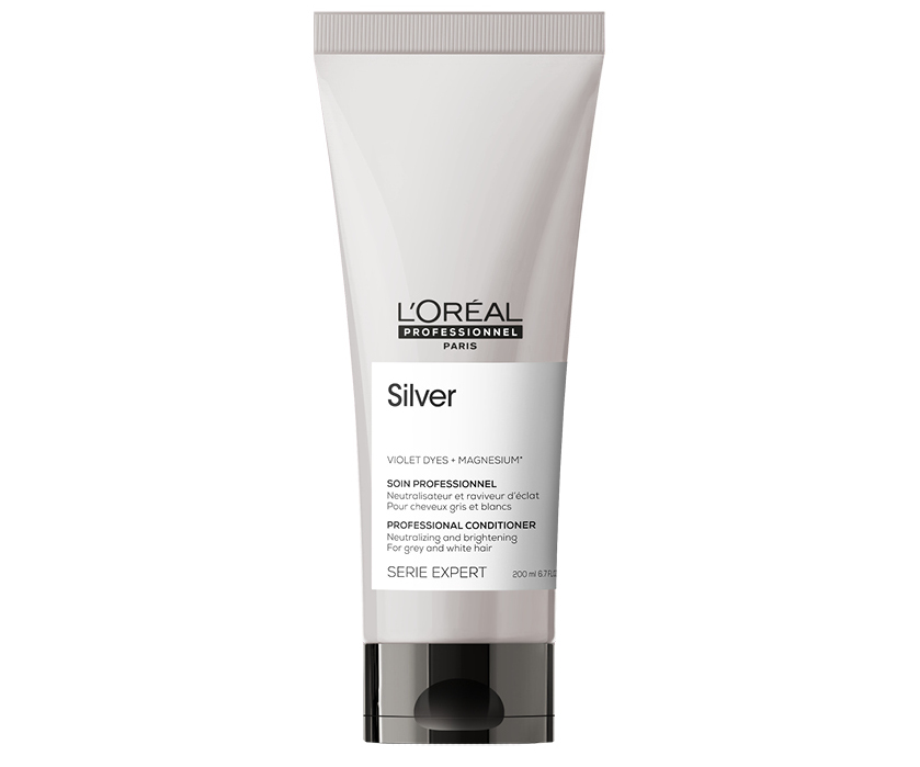 Neutralizační péče na šedivé a bílé vlasy Loréal Professionnel Serie Expert Silver - 200 ml - L’Oréal Professionnel + DÁREK ZDARMA