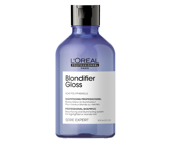 Rozjasňující šampon pro blond vlasy Loréal Professionnel Serie Expert Blondifier Gloss - 300 ml - L’Oréal Professionnel + DÁREK ZDARMA