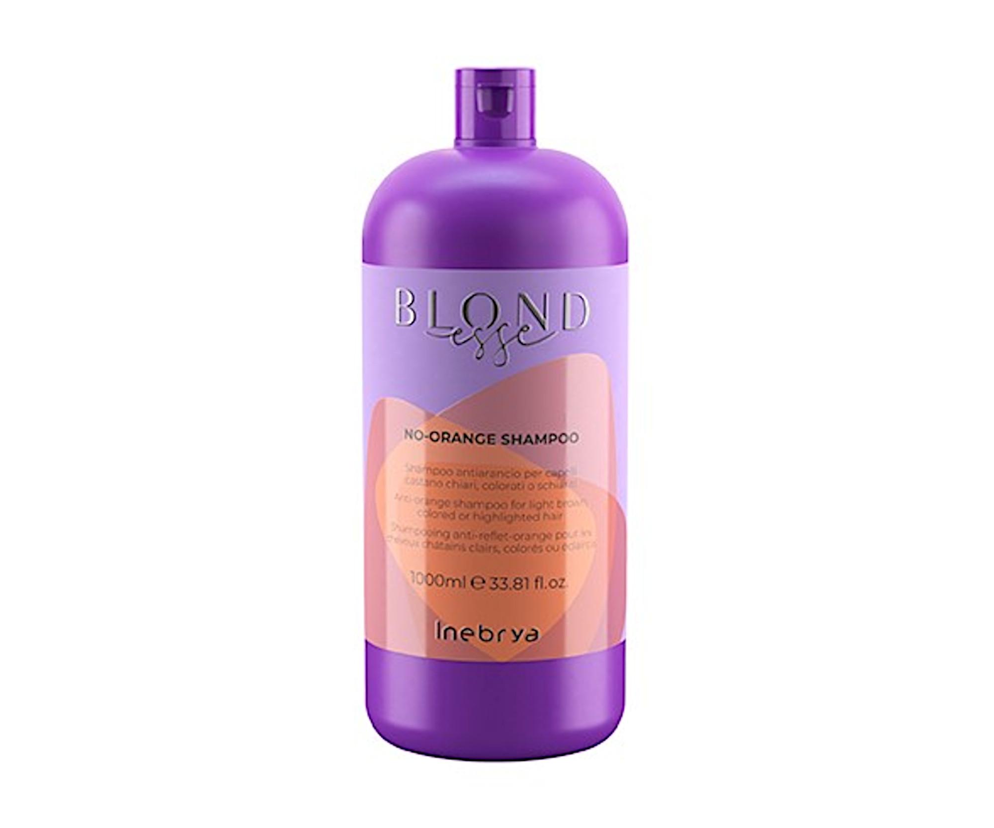 Šampon proti oranžovým odleskům Inebrya Blondesse No-Orange Shampoo - 1000 ml (771026240) + DÁREK ZDARMA